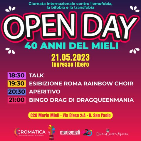 Open Day - 40 Anni del Mieli